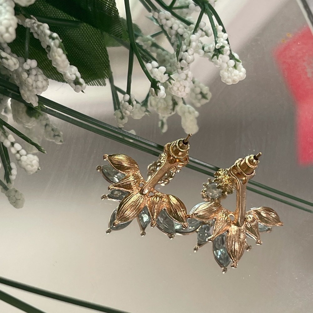 New! Vintage Style gold earrings - Picture 5 of 5